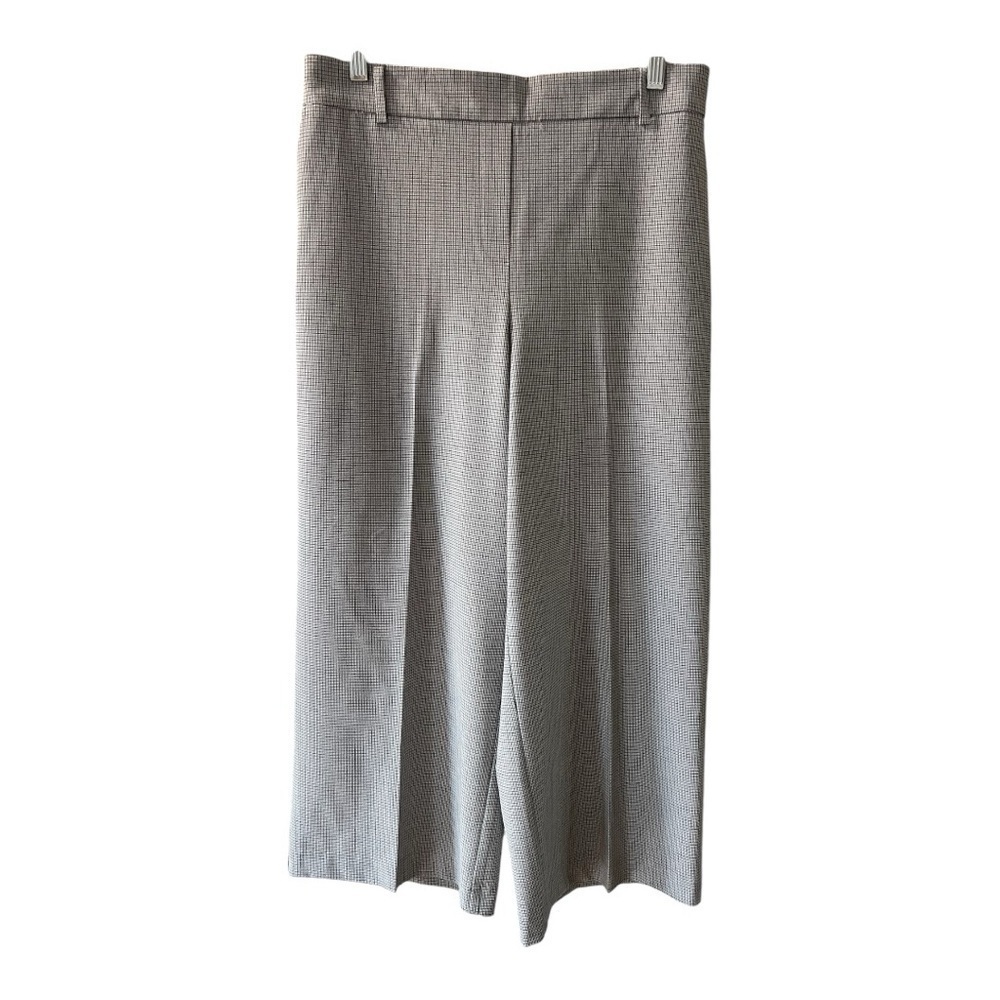 Nicole Miller Plaid Wide Leg Pants Size 8 Women NWT